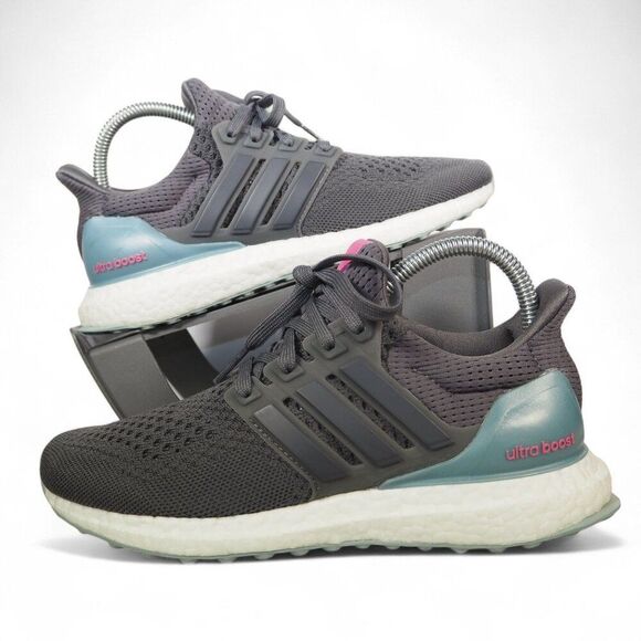 Adidas UltraBoost 1.0 'Grey Pink Fusion' Boost Running Shoes IF5267 Women's 6 - Picture 1 of 11